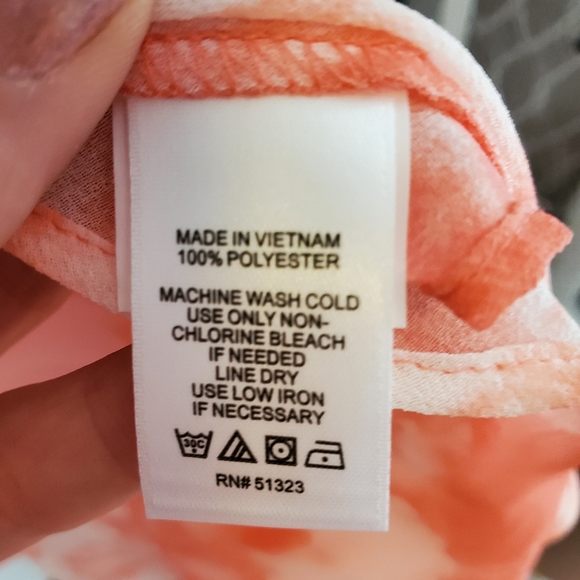 NWT 1.State Tie Dye Desert Oasis Dress Cactus Bud - Picture 11 of 11